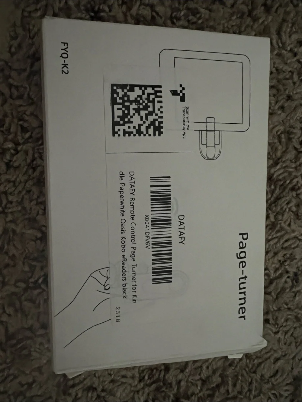 DATAFY Page-turner Remote Control - for Kindle.